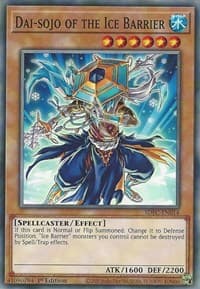 Dai-sojo of the Ice Barrier: Structure Deck: Freezing Chains