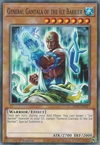 General Gantala of the Ice Barrier: Structure Deck: Freezing Chains