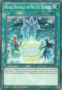Magic Triangle of the Ice Barrier: Structure Deck: Freezing Chains