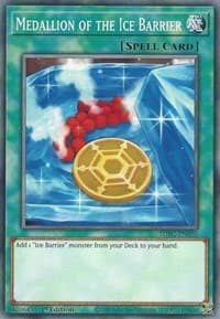Medallion of the Ice Barrier: Structure Deck: Freezing Chains