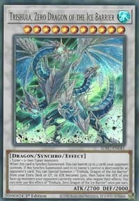 Trishula, Zero Dragon of the Ice Barrier: Structure Deck: Freezing Chains