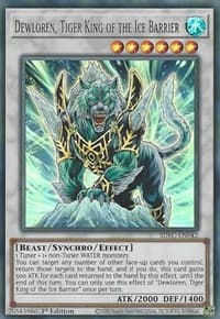 Dewloren, Tiger King of the Ice Barrier: Structure Deck: Freezing Chains
