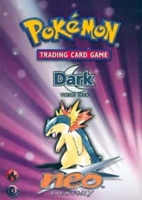 Neo Destiny Theme Deck - "Dark": Neo Destiny