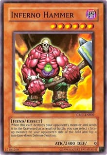 Inferno Hammer (Capsule Monster Coliseum): Yu-Gi-Oh! Video Game Promotional Cards