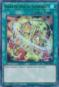 Hieratic Seal of Supremacy: Ghosts From the Past