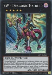 ZW - Dragonic Halberd: Lightning Overdrive