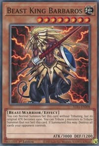 Beast King Barbaros: Egyptian God Deck: Slifer the Sky Dragon