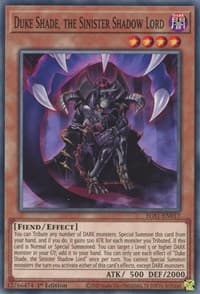 Duke Shade, the Sinister Shadow Lord: Egyptian God Deck: Slifer the Sky Dragon