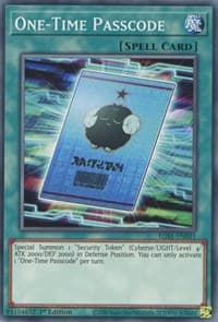 One-Time Passcode: Egyptian God Deck: Slifer the Sky Dragon