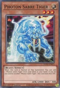 Photon Sabre Tiger: Egyptian God Deck: Obelisk the Tormentor