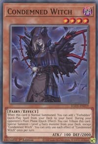 Condemned Witch: Egyptian God Deck: Obelisk the Tormentor