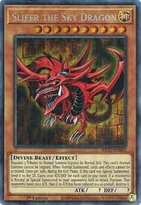 Slifer the Sky Dragon (Secret Pharaoh's Rare): King's Court