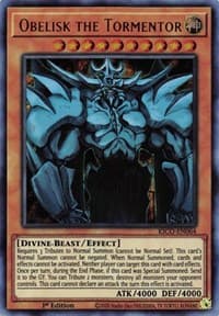 Obelisk the Tormentor (Ultra Pharaoh's Rare): King's Court