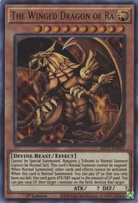 The Winged Dragon of Ra (Ultra Pharaoh's Rare): King's Court