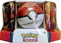 Pokemon - Poke Ball Tin + 2 Kanto Power Mini Tins - Poke Ball: Miscellaneous Cards & Products