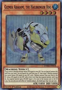 Gizmek Arakami, the Hailbringer Hog: Dawn of Majesty