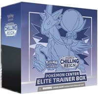 Chilling Reign Pokemon Center Elite Trainer Box [Ice Rider Calyrex] (Exclusive): Chilling Reign