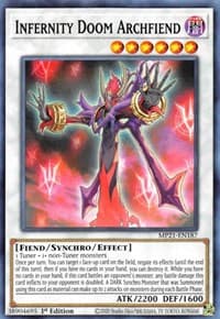 Infernity Doom Archfiend: 2021 Tin of Ancient Battles