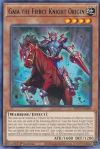 Gaia the Fierce Knight Origin: 2021 Tin of Ancient Battles