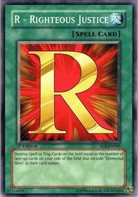 R - Righteous Justice: Enemy of Justice