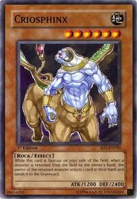 Criosphinx: Structure Deck: Invincible Fortress