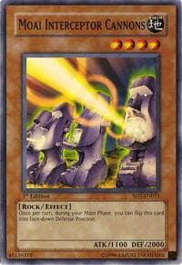 Moai Interceptor Cannons: Structure Deck: Invincible Fortress
