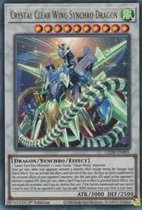 Crystal Clear Wing Synchro Dragon: Legendary Duelists: Synchro Storm
