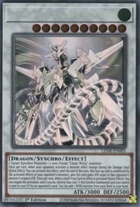 Crystal Clear Wing Synchro Dragon (Ghost Rare): Legendary Duelists: Synchro Storm