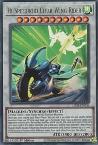 Hi-Speedroid Clear Wing Rider: Legendary Duelists: Synchro Storm