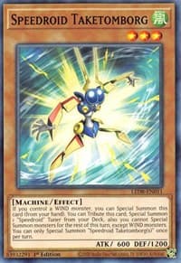 Speedroid Taketomborg: Legendary Duelists: Synchro Storm