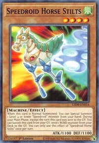 Speedroid Horse Stilts: Legendary Duelists: Synchro Storm