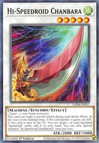 Hi-Speedroid Chanbara: Legendary Duelists: Synchro Storm