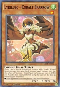 Lyrilusc - Cobalt Sparrow: Legendary Duelists: Synchro Storm