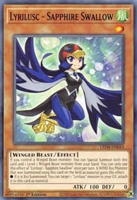 Lyrilusc - Sapphire Swallow: Legendary Duelists: Synchro Storm