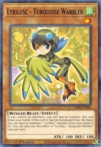 Lyrilusc - Turquoise Warbler: Legendary Duelists: Synchro Storm