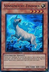 Sunlight Unicorn (German) - "Sonnenlicht-Einhorn": Advent Calendar 2011 (Adventskalender)