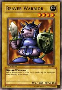 Beaver Warrior: Starter Deck: Yugi Evolution