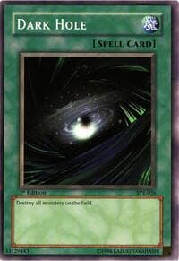 Dark Hole: Starter Deck: Yugi Evolution