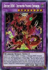 Destiny HERO - Destroyer Phoenix Enforcer: Burst of Destiny