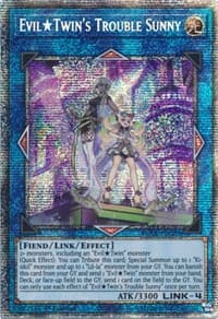 Evil Twin's Trouble Sunny (Starlight Rare): Burst of Destiny
