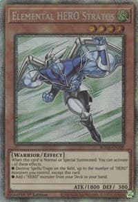 Elemental HERO Stratos (Starlight Rare): Burst of Destiny