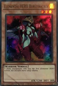 Elemental Hero Burstinatrix: The Lost Art Promotion