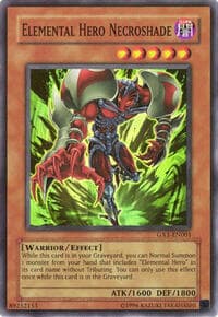Elemental Hero Necroshade: GX Duel Academy GBA Promo