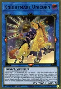 Knightmare Unicorn (Alternate Art): Maximum Gold: El Dorado