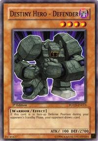 Destiny Hero - Defender: Power of the Duelist
