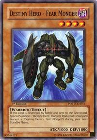 Destiny Hero - Fear Monger: Power of the Duelist