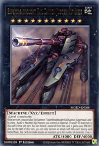 Superdreadnought Rail Cannon Juggernaut Liebe: Maximum Gold: El Dorado