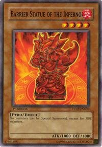 Barrier Statue of the Inferno: Cyberdark Impact