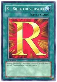 R - Righteous Justice: Duelist Pack 3: Jaden Yuki 2