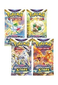 Brilliant Stars Booster Pack Art Bundle [Set of 4]: Brilliant Stars